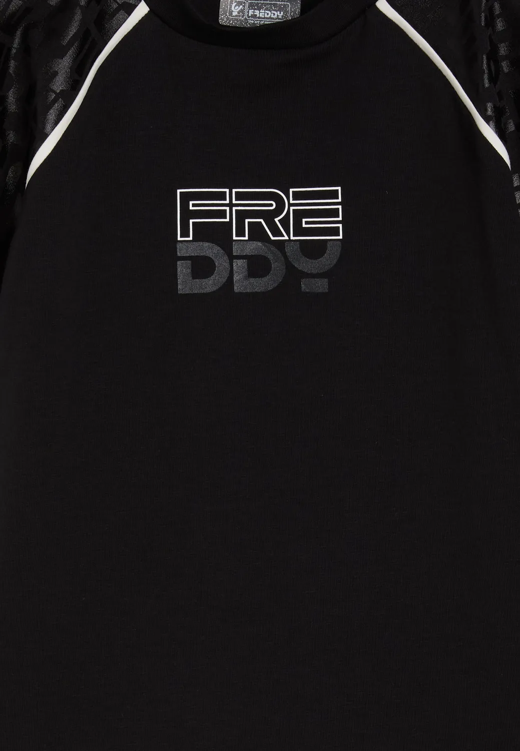 Freddy T-Shirt Mädchen Ametista Glanzprint Raglan