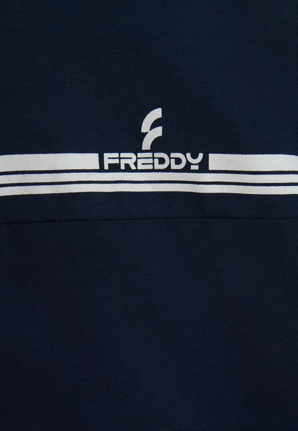 Freddy T-Shirt Blocknähte Damen schwarz Baumwolle