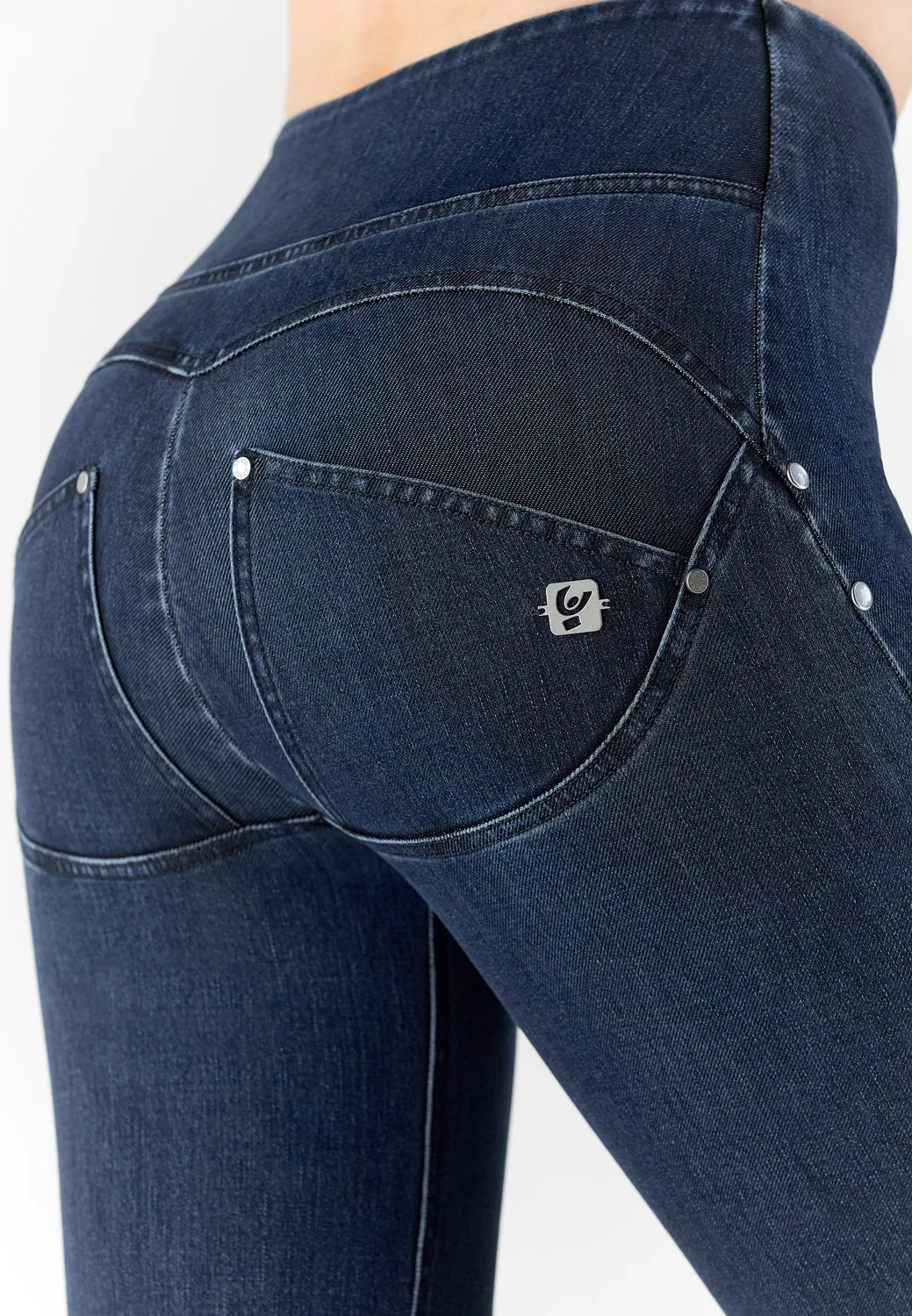 Freddy WR.UP Jeans Push-up Damen High Waist Wide Leg