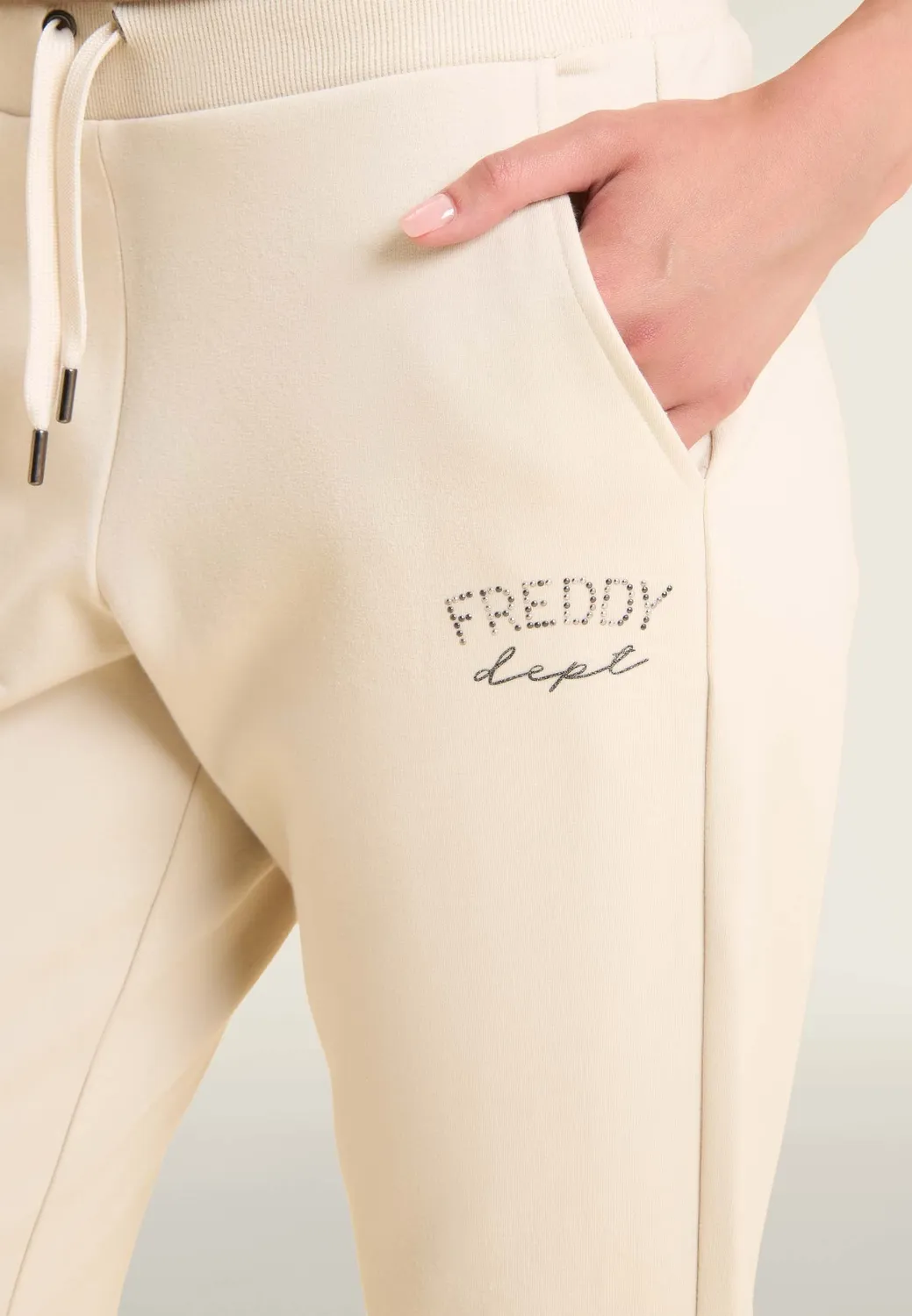 Freddy Sporthose Jogginghose Damen Schwarz M Bund