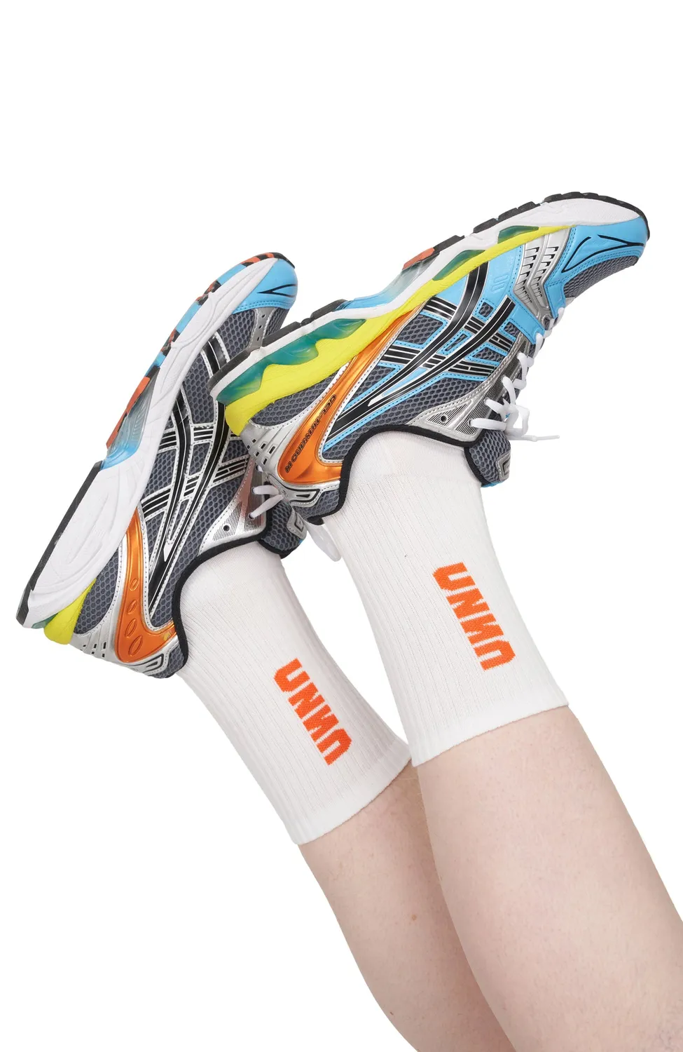 UNNA Miracle Socken Laufsocken 2er Vanilla White Bio-Baumwolle