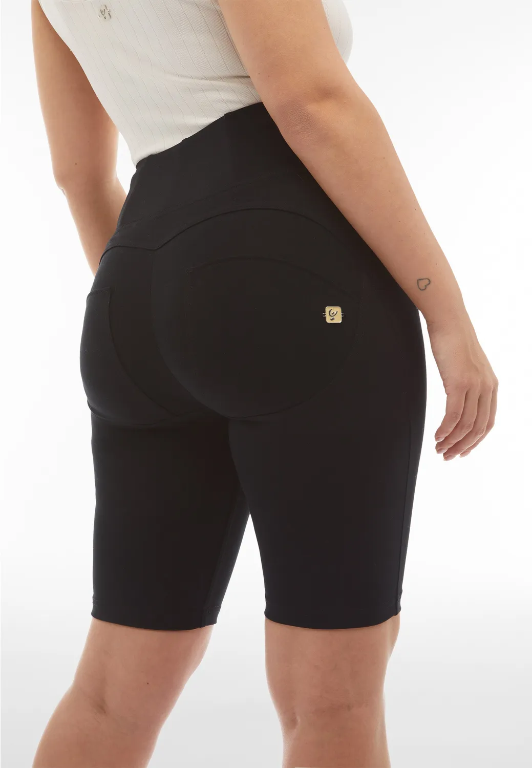 Freddy WR.UP Biker Shorts Damen High Waist Bio-Jersey Push-up