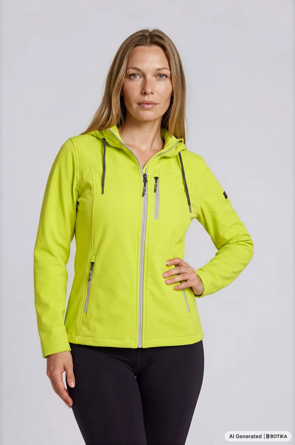 LPO Silia 2 Softshelljacke Damen gelb wasserabweisend