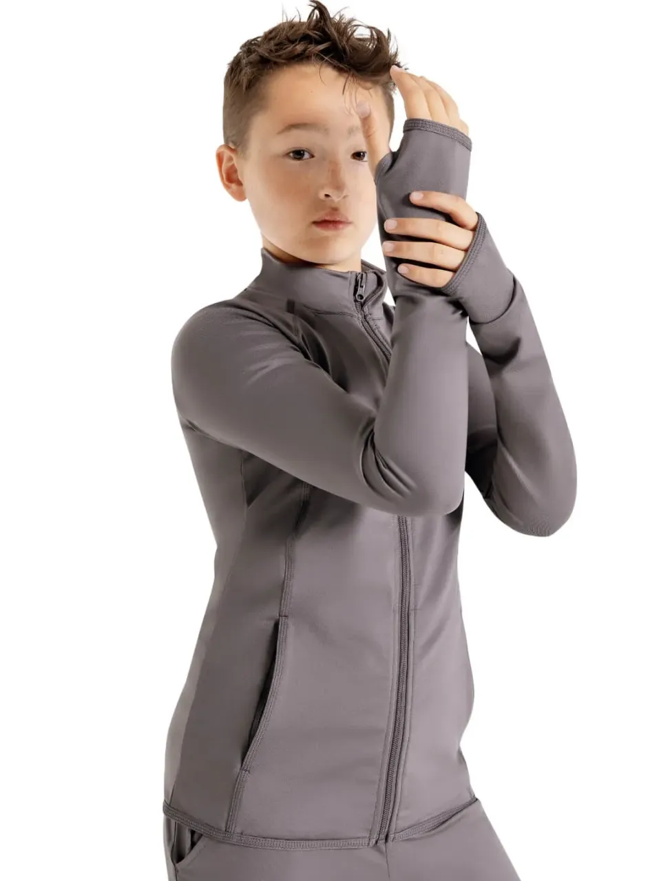 Capezio Studio Collection Jacke Schwarz Kinder Tactel