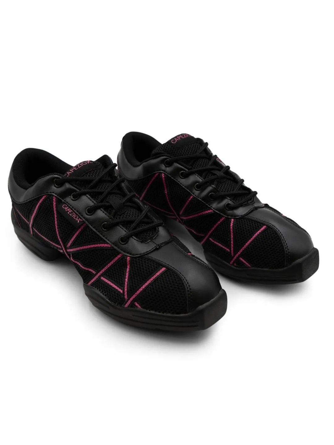 Capezio Web DS19 Dansneaker Schwarz atmungsaktiv