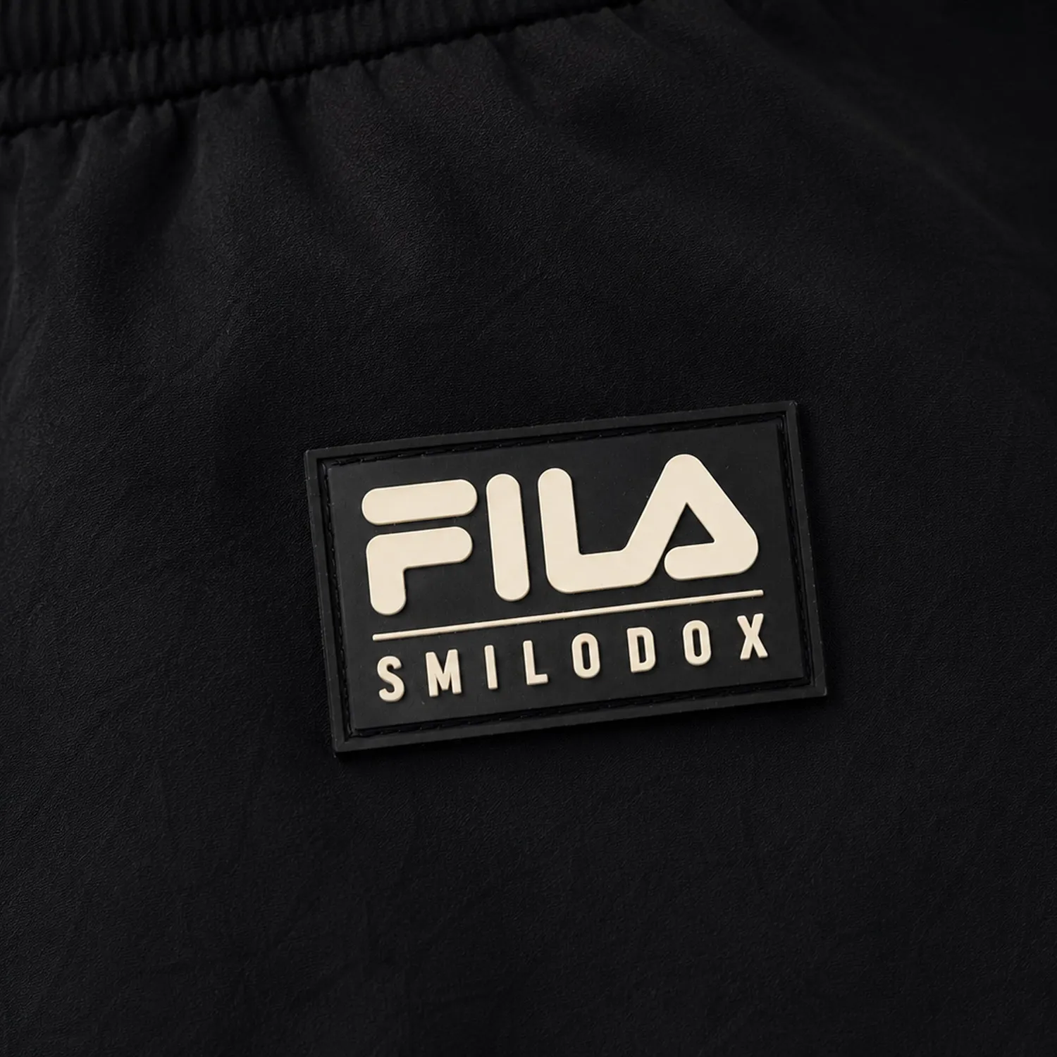 SMILODOX x FILA Sven Trainingshose Herren Schwarz Oversize