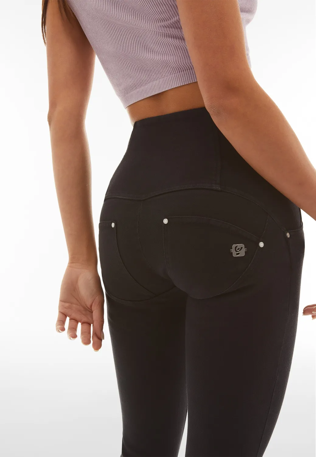 Freddy WR.UP Push-up Hose Navetta Navy Peony High-Waist