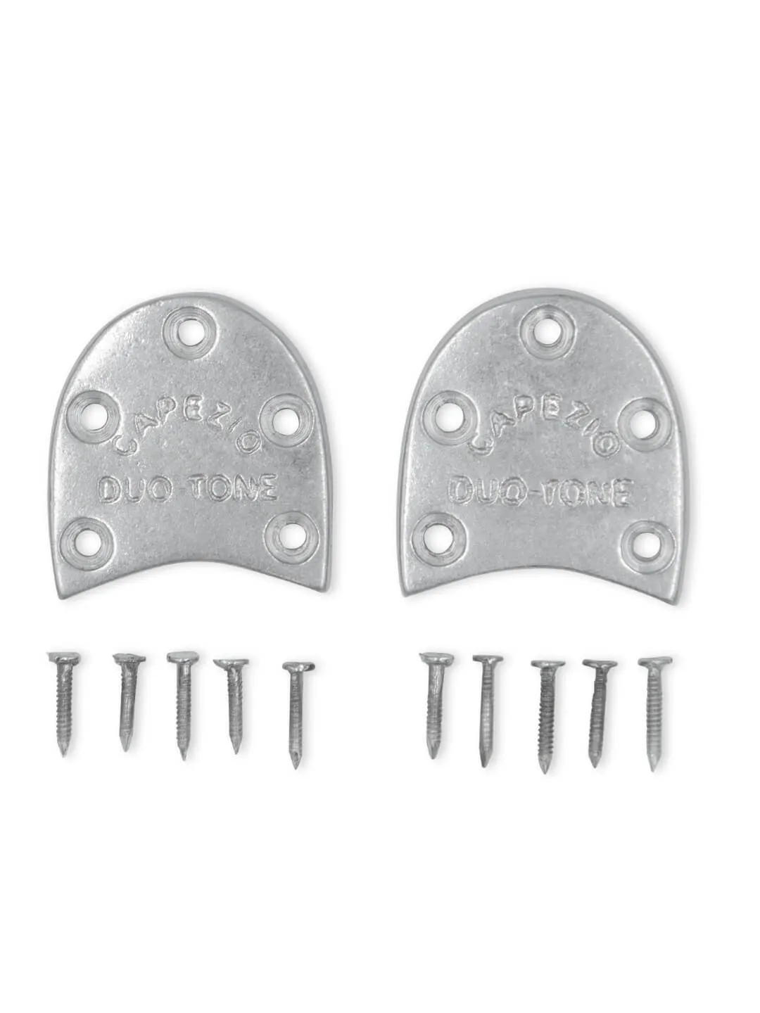 Capezio Classics DT Heel Taps Silber Gr. 5 Aluminium