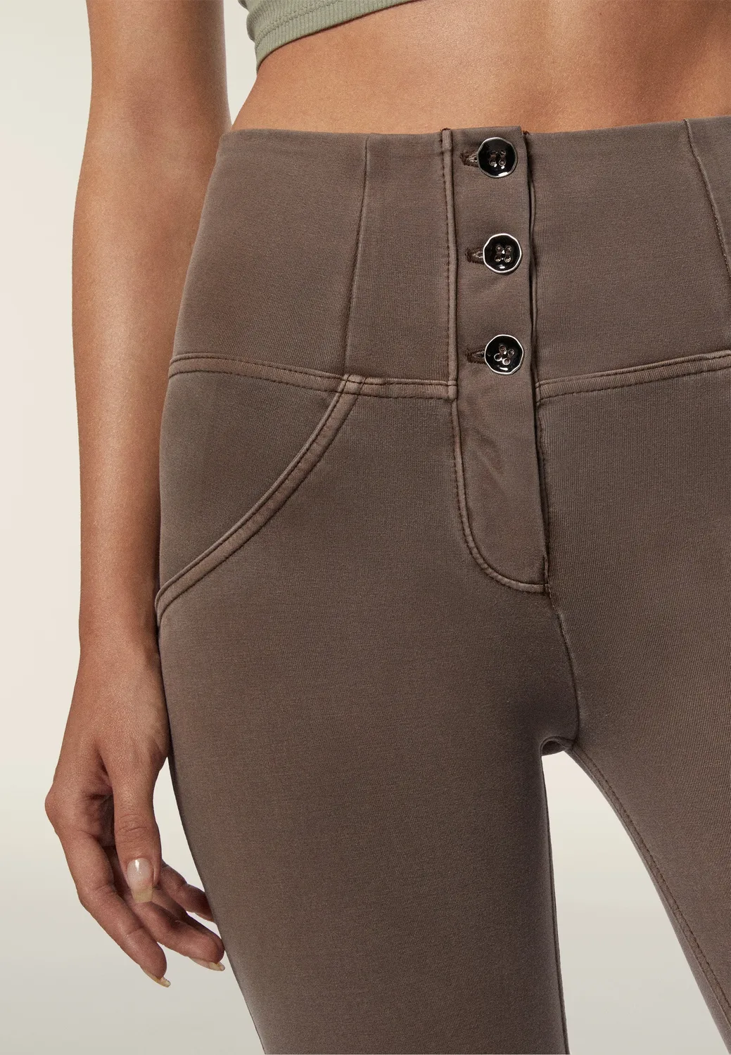 Freddy WR.UP Push-Up Jeans hoher Bund Marble M39