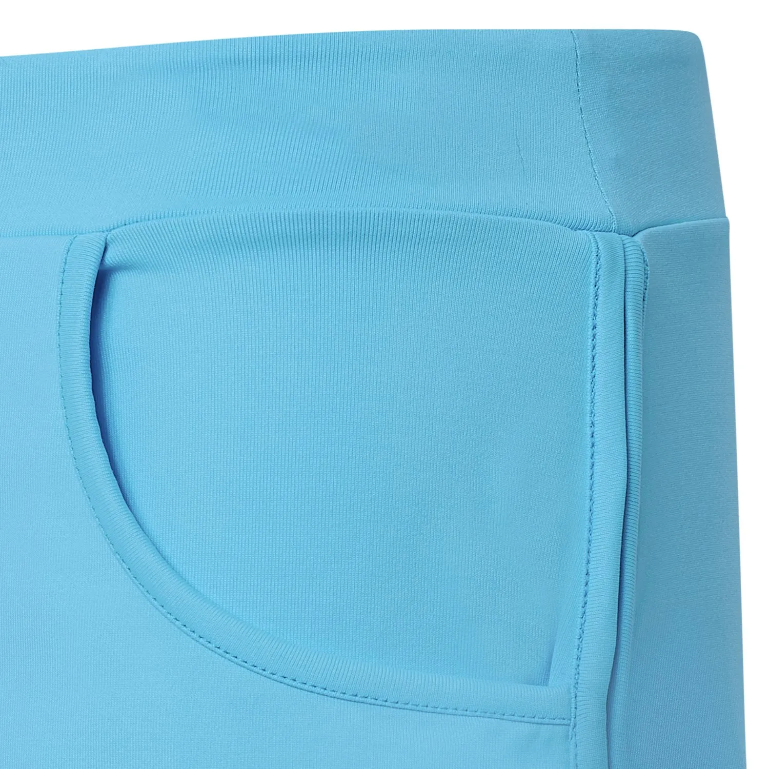 SPORTKIND 2-in-1 Sportshorts hellblau Gr. 116 mit Taschen