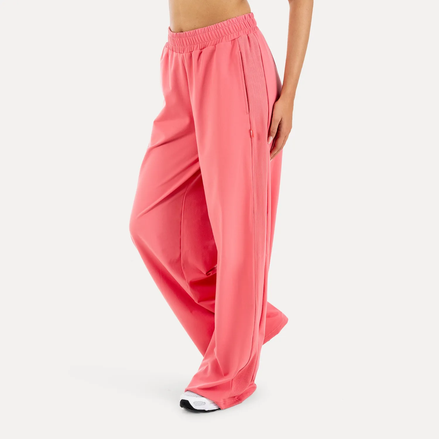 Smilodox Jora Jogginghose Schwarz Wide-Leg