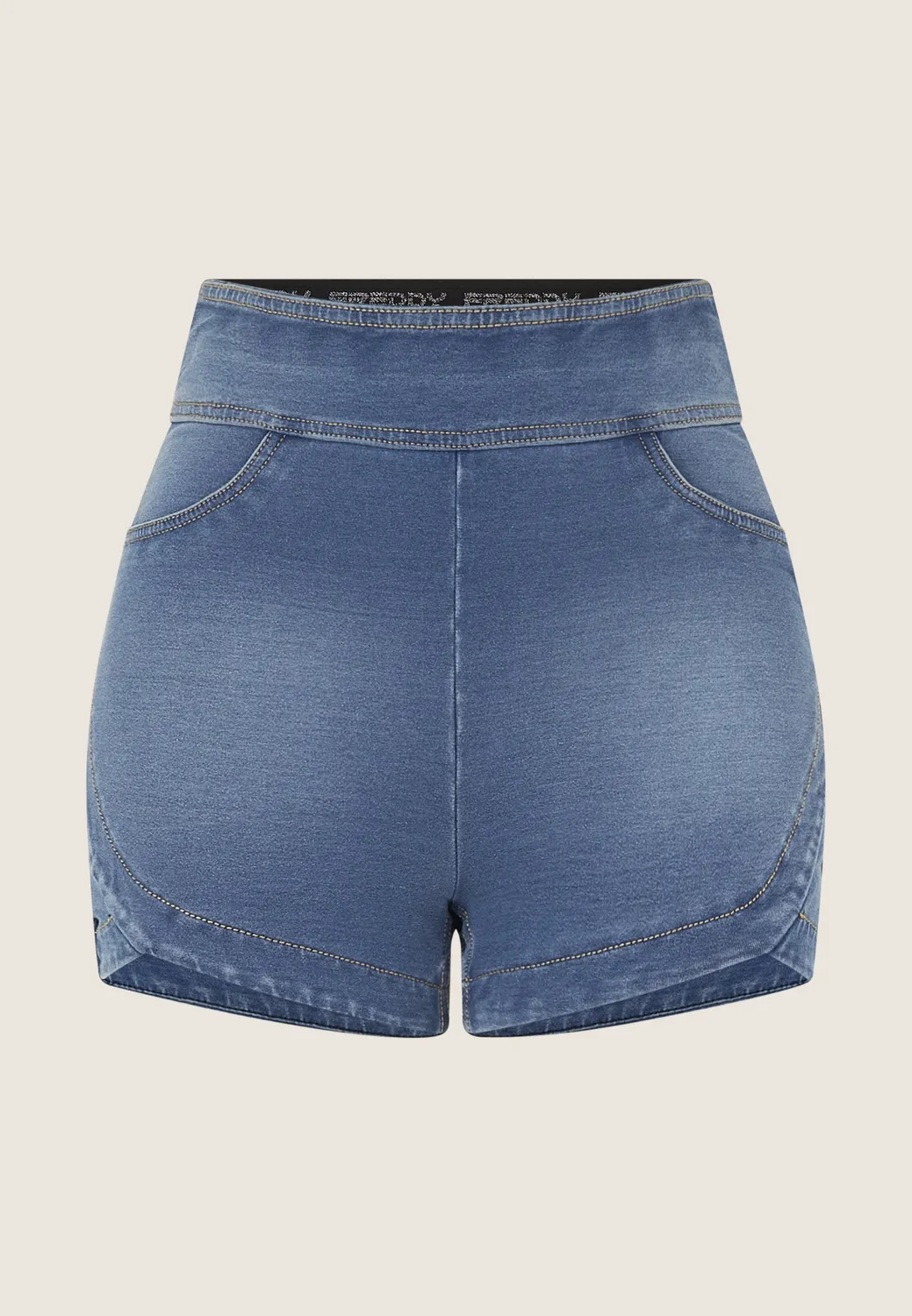 Freddy N.O.W. Jeggings High Waist short indigo Denim
