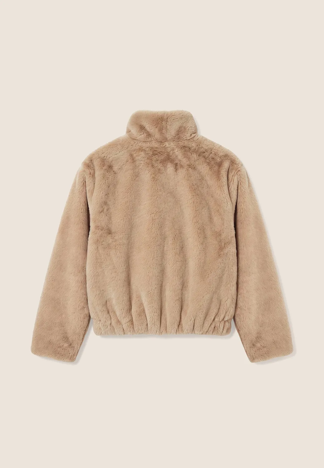 Freddy Kunstfell Jacke Chanterelle M45 Zip Kragen