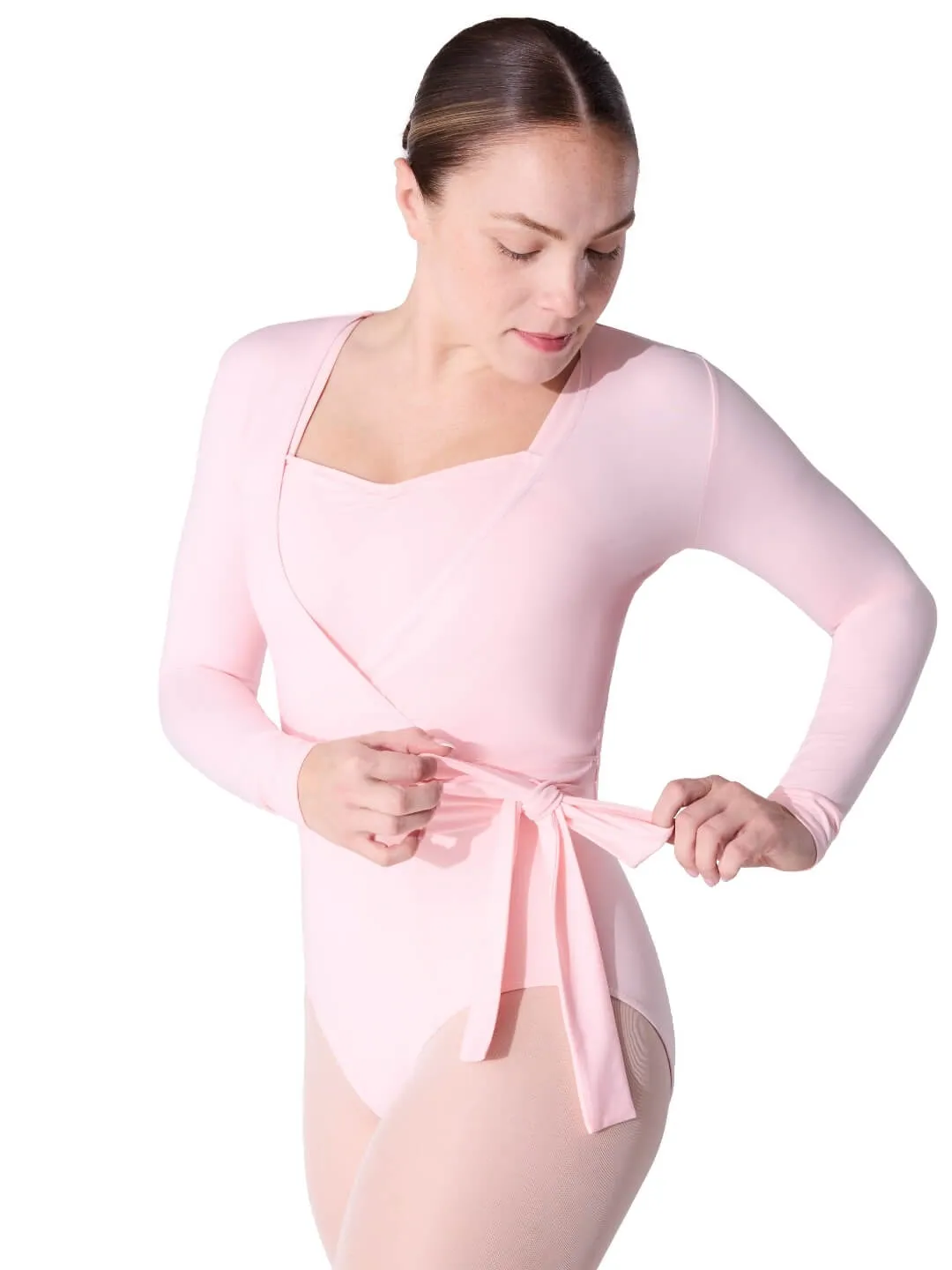 Capezio Essentials ES4010W Wickeltop langarm