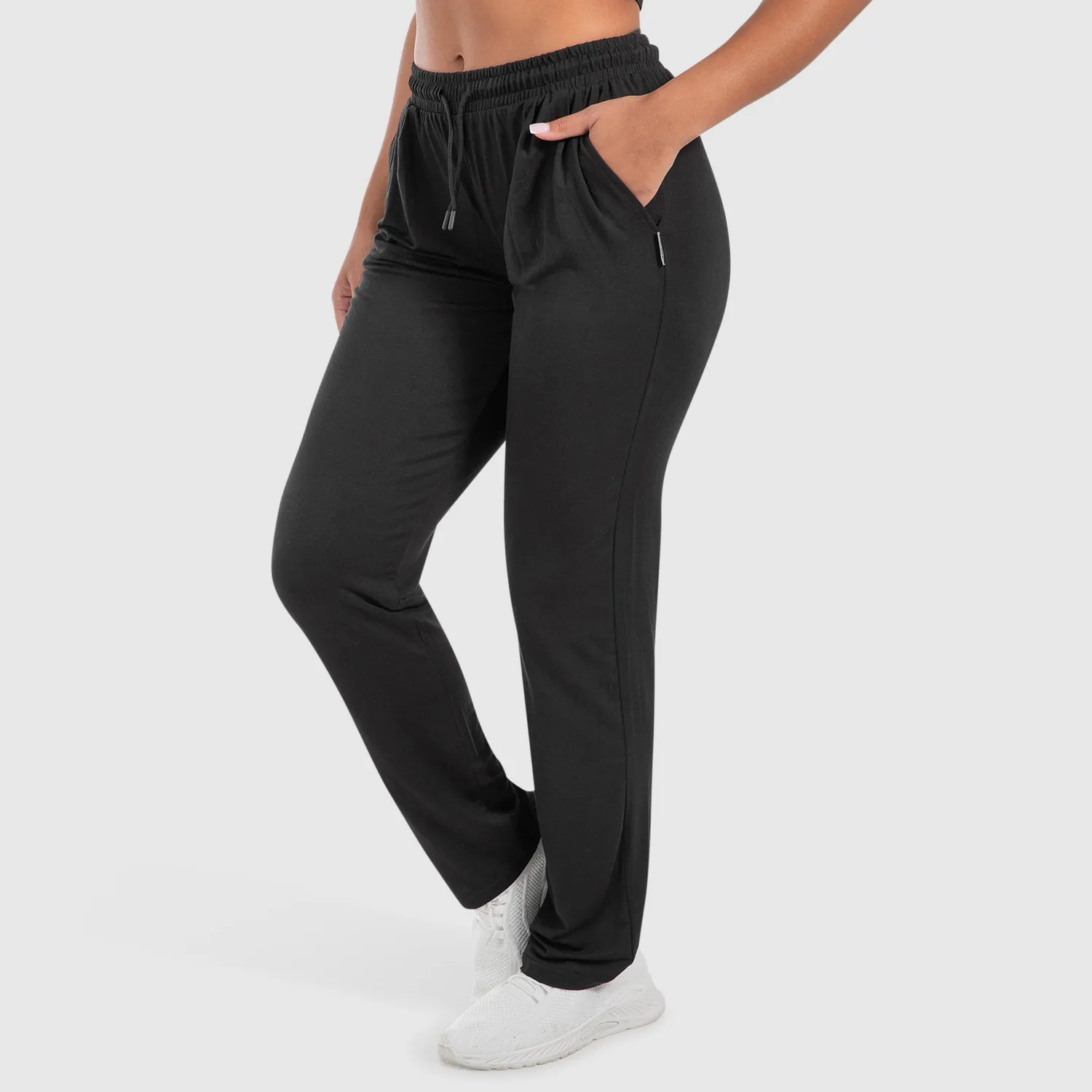 Smilodox Brielle Modal Jogginghose Schwarz Regular Fit
