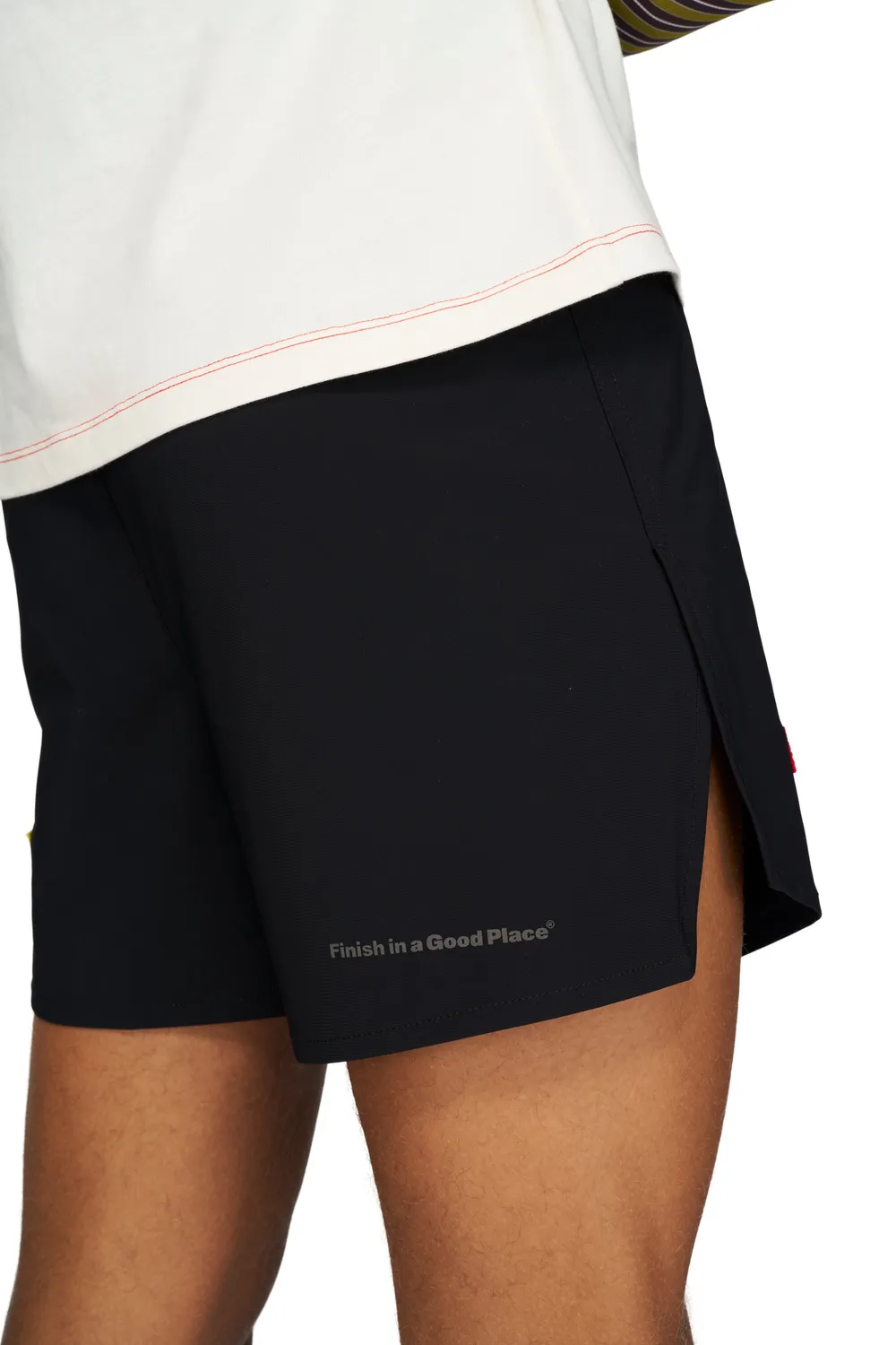 UNNA Tempo Laufshorts Herren Podium Black recycelt
