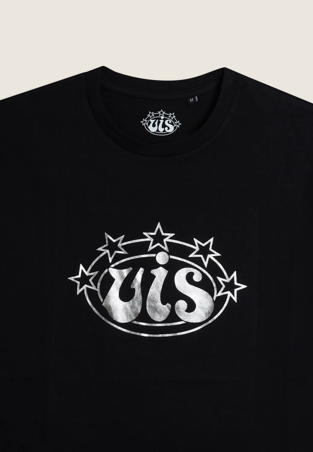 Freddy VIS T-Shirt Herren Schwarz Silber Baumwolle